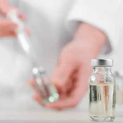 Ampulle und Spritze als Symbolbild für Neuraltherapie